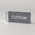 Frosted - Hallway | Corridor Sign A 8" x 4"